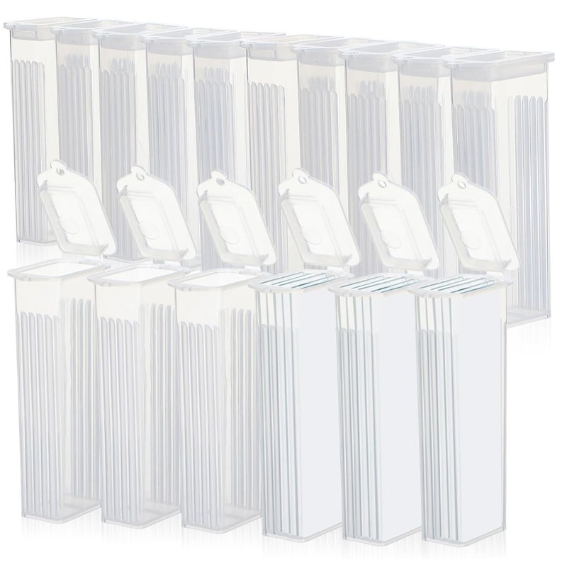 Cabilock 50 Pcs Glass Slide Box Microscope Slide Storage Case Pathological Section Box - Image 1